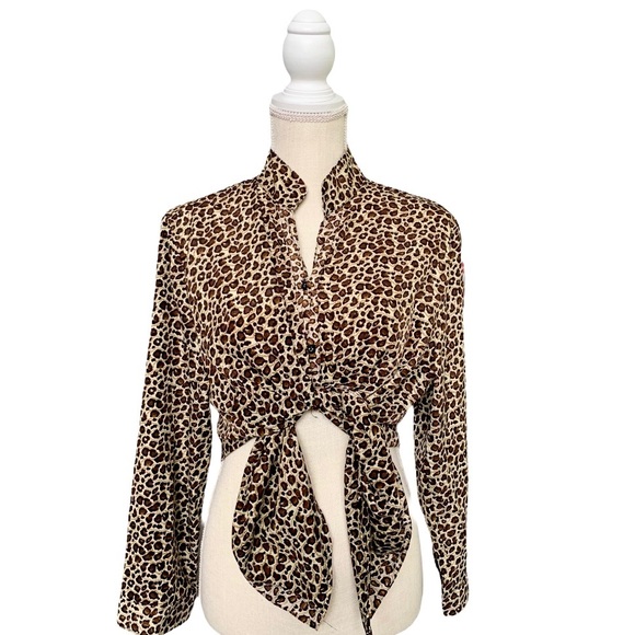 Animal Print Blouse - Picture 1 of 1